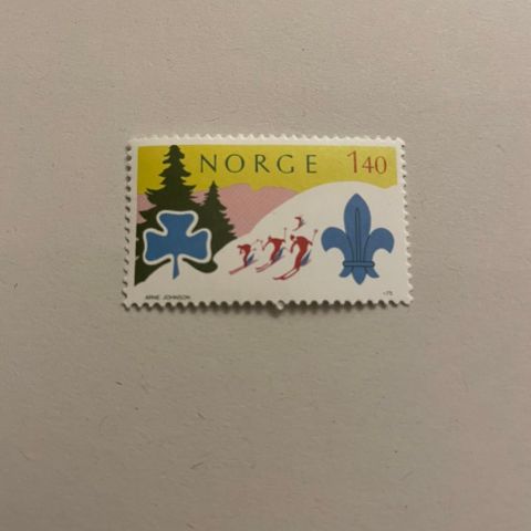Norske frimerker 1975.