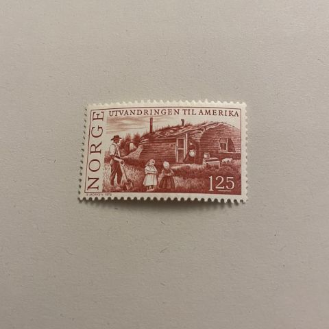 Norske frimerker 1975.