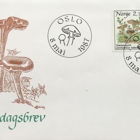 Norge 1987 FDC Matsopper 1 NK 1017 - 1018