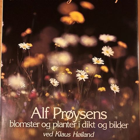 Alf Prøysen. Blomster og planter i dikt.