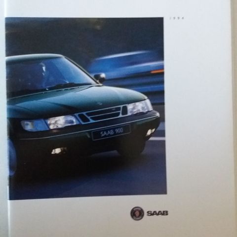 1994 SAAB 900 -brosjyre.