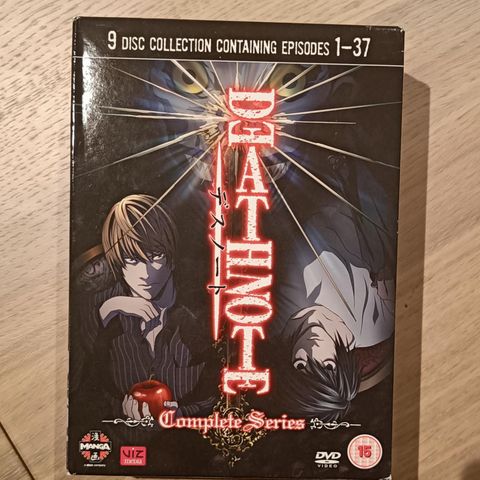 Death Note Full DVD-sett