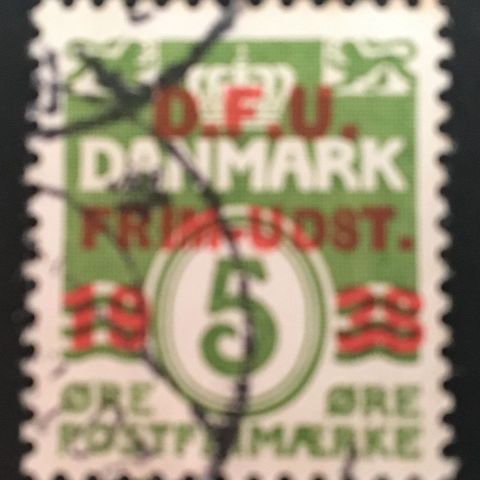 Danmark 1938 D-F-U Udstilling AFA 245 Stemplet