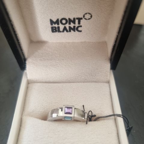 "Cube Bohéme" ring med Topaz & Amethyst, fra Montblanc