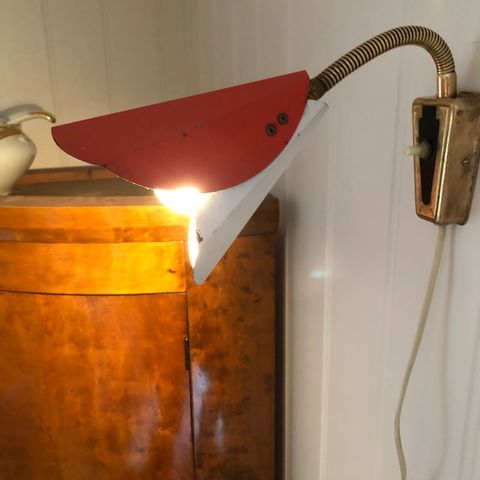 Retro vegglampe