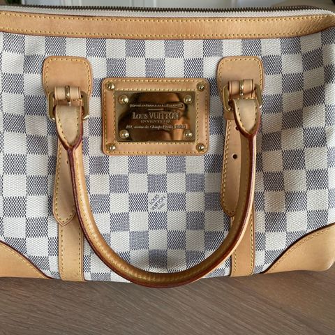 Louis Vuitton, Berkeley bag, Damier azur