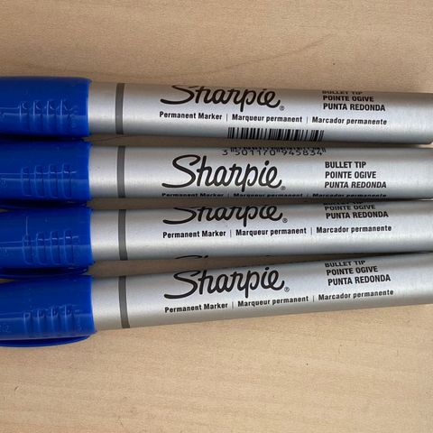 Sharpie Bullet Tip Blå