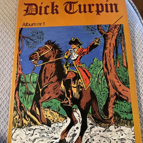 DICK TURPIN ALBUM NR 1 / ULEST = SOM NYTT fra 1978