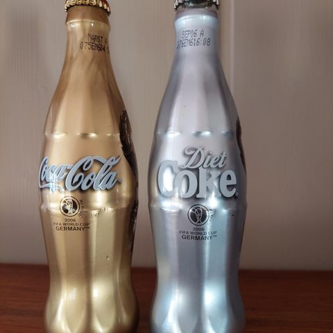 Coca Cola sjeldene World Cup 06 flasker
