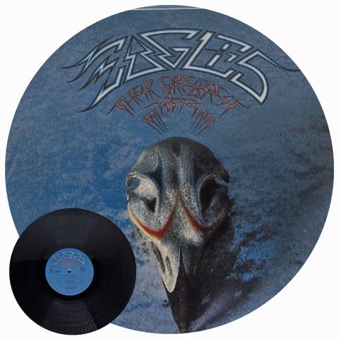 VINTAGE/RETRO LP-VINYL (EAGLES/THEIR GREATEST HITS 1971 - 1975 ,(1976)"