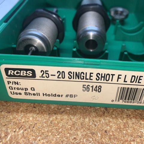 RCBS Diesett 25-20 Single Shot