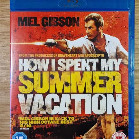 How I Spend My Summer Vacation (2011) Blu-ray Disc