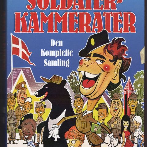 DVD.  Soldaterkammeerater.  Komplett samling.  Norsk tekst.