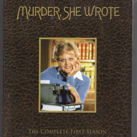 DVD  Murder she wrote.  Sesong 1 Krim . 21 timer.