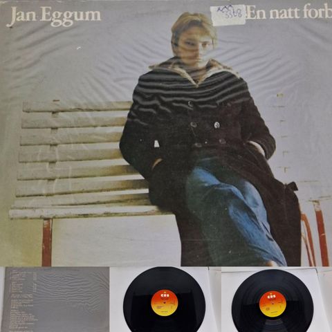 VINTAGE/RETRO LP-VINYL (ALBUM) "JAN EGGUM/EN NATT FORBI 1979"