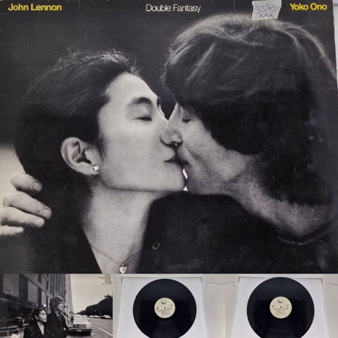 VINTAGE/ RETRO LP-VINYL (ALBUM) " JOHN LENNON & YOKO ONO/ DOUBLE FANTASY "