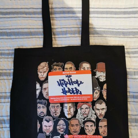 Nye hiphop-hoder (totebag)