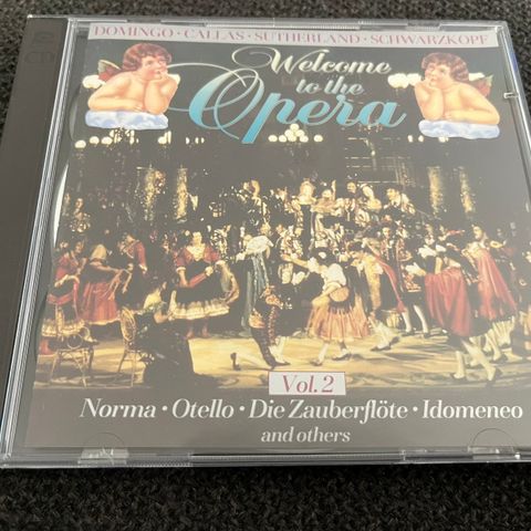 2CD: «Welcome to the Opera vol. 2» (Domingo/Callas/Sutherland/Schwarzkopf)