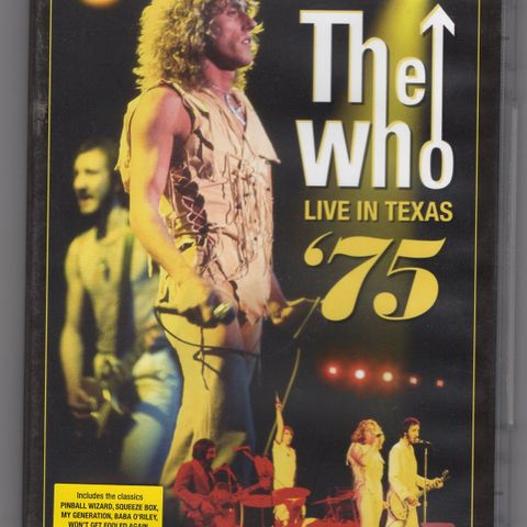 DVD  The Who. Musikk  117 min