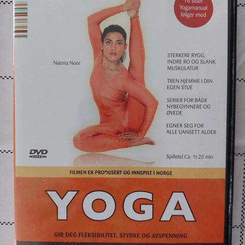Yoga DVD gis bort