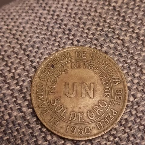 1 Sol de Oro 1960 - Peru