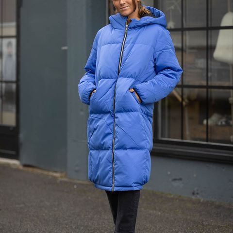 Y.A.S Millys Down Jacket BLÅ