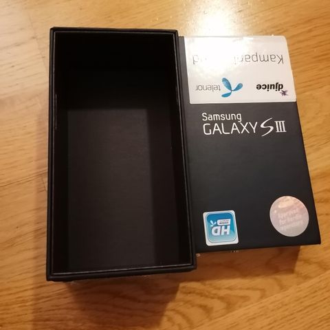 Samsung s3 boks selges