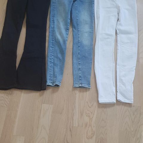 Jeans bukse pakke str xs