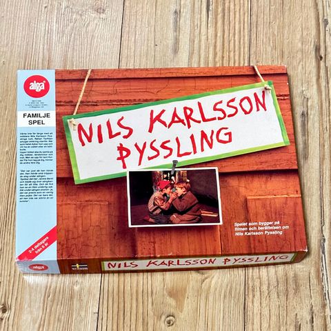 PER PUSLING / Nils Karlsson Pyssling (Brettspill fra 1990)