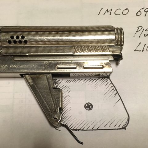 Reservedeler til pistol-lighter IMCO 6900