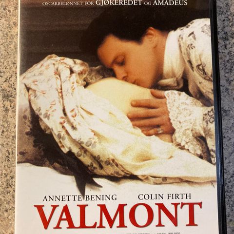 Valmont (1989). Norsk tekst.