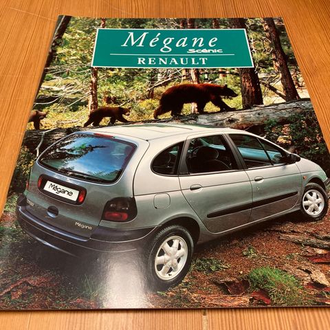 BILBROSJYRE - RENAULT MÈGANE SCÈNIC - 1996