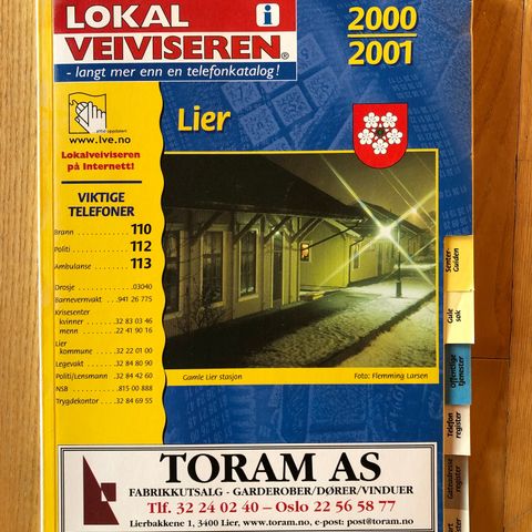 Lokal Veiviseren 2000/2001 Lier