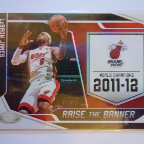 🏀 NBA LeBron James Miami Heat Panini Certified basketballkort samlerkort 🐐