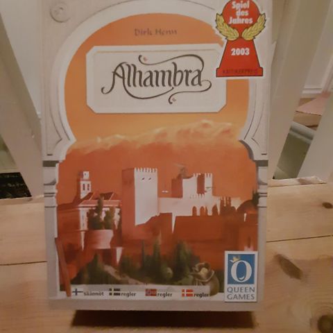 Alhambra brettspill RESERVERT