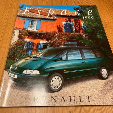 BILBROSJYRE - RENAULT ESPACE - 1996