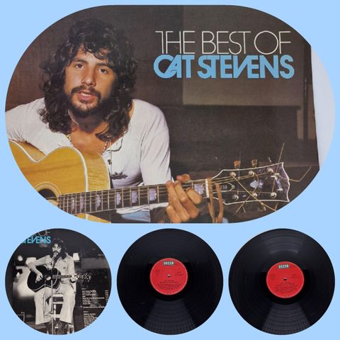 VINTAGE/RETRO LP-VINYL (ALBUM) "THE BEST OF CAT STEVENS 1973"