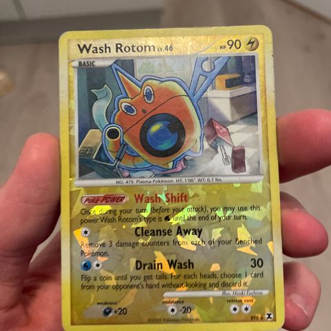 Pokemon kort - Wash Rotom RT5 Ultra rare