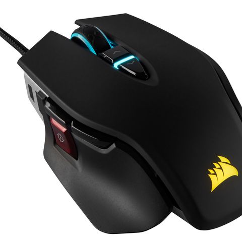 Corsair Gaming M65 RGB Elite Mus Sort