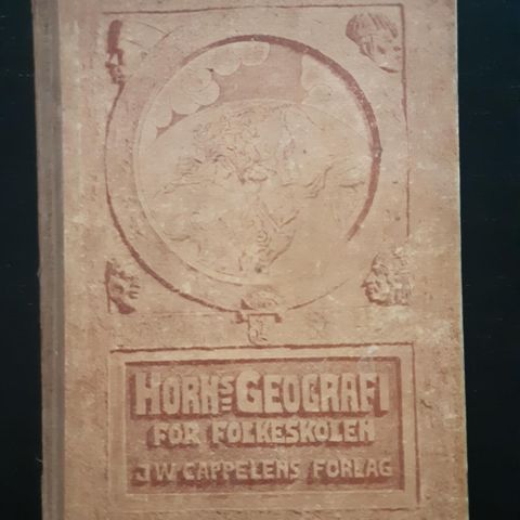 Geografibok fra 1930.