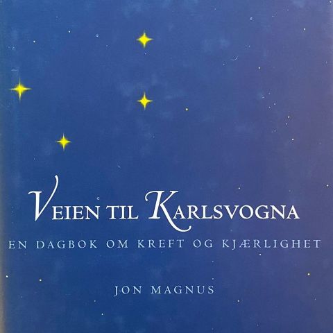 Jon Magnus: "Veien til Karlsvogna. En dagbok om kreft og kjærlighet"