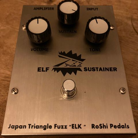 ELF FUZZ SUSTAINER BY ROSHI PEDALS (JAPANESE TRIANGLE BIG MUFF)