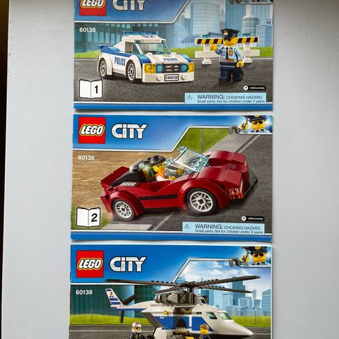 Lego City 60138 Høyhastighetsjakt