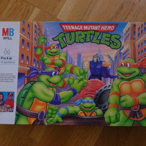 Teenage Mutant Hero Turtles Brettspill