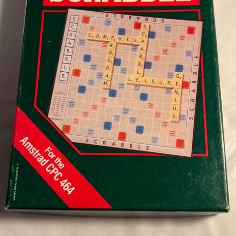 Scrabble for Amstrad CPC