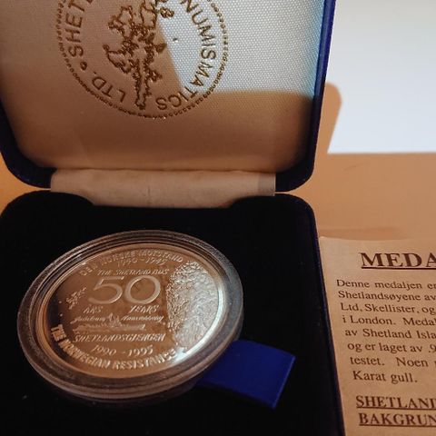 Shetland medaljen.