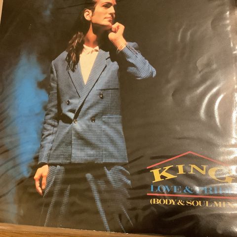 KING -LOVE & PRIDE/DON’T STOP CLASSIC STRANGERS -1984 -Vinyl Album