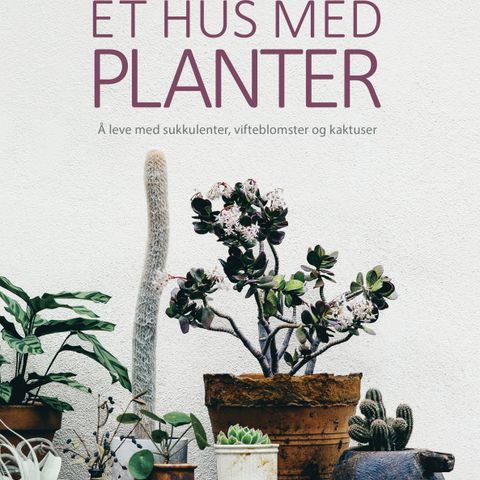 Et hus med planter - å leve med sukkulenter, vifteblomster og kaktuser