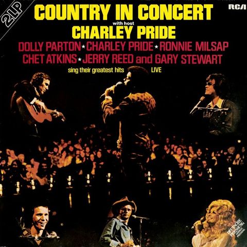 Country In Concert With Host Charley Pride ( 2xLP, Album 1980)