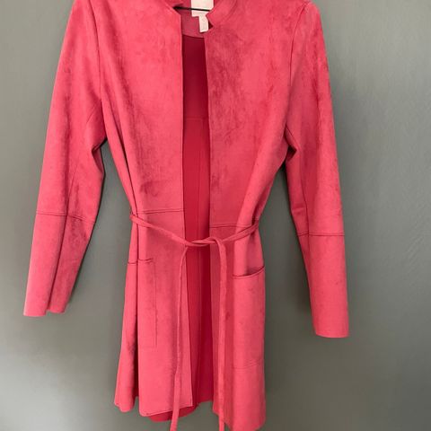 Rosa semsket jakke/cardigan